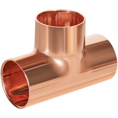 Тройник JINTIAN ВП 18 из меди под пайку JT-1513018