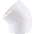 Угольник 45* Kalde d=50 для полипропиленовых труб под сварку (цвет белый), 3212-elb-500045