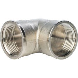 Угольник STOUT ВВ никелированный 1 1/4