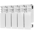 Радиатор биметаллический STOUT TITAN 200 5 секций боковое подключение (белый RAL 9016)