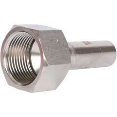 Вставка переходная НПр-ВР ROMMER 15х3/4 из нержавеющей стали прессовой