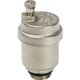 Автоматический воздуховыпускной вентиль LUXOR VS 604/А (никел., 1/2)