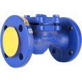 Клапан обратный подъемный ZETKAMA 287A Ду20 Ру16 фланцевый из чугуна, 287A020C31