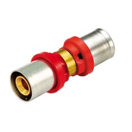 Муфта TIEMME 20x16 для металлопластиковых труб прессовой, 1650040