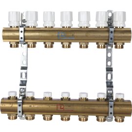 Коллектор LUXOR CD 468/7 1х3/4 EK, 15552707 (68551807)