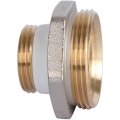 Фитинг Meibes резьбовой латунный Plus для стальных труб 3/4”*3/4” НР, F13080