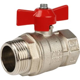 Кран шаровой Itap IDEAL 093 1 муфта/резьба полнопроходной (бабочка), 26095