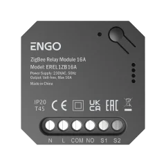 Реле ENGO Controls EREL-16ZB ZigBee, 1x16A, выход NO-COM