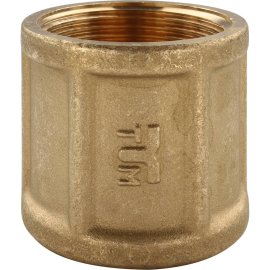 Муфта TIEMME ВВ 1 1/4х1 1/4 для стальных труб резьбовой, 1500122