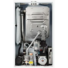 Настенный газовый двухконтурный турбированный котел Navien Deluxe C Plus -13k
