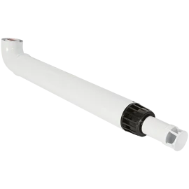 Комплект традиционного дымохода ROMMER АНТИЛЕД УНИВЕРСАЛЬНЫЙ D60/100, L1000 (кроме Immergas и Navien Deluxe 75/100)