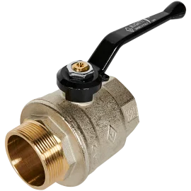 Кран шаровой BUGATTI Oregon (ручка-рычаг алюминий) внут-нар резьба 2