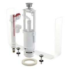 Выпускной комплект AlcaPlast со стоп кнопкой, впускной механизм, SA2000SK 3/8 CHROM