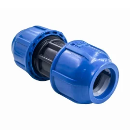 Муфта компрессионная, полипропилен 20, для полиэтиленовых труб, РТП