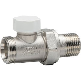 Прямой запорно-балансировочный клапан LUXOR  Easy DD 131/A 1/2 подключение ЕК, 11362722