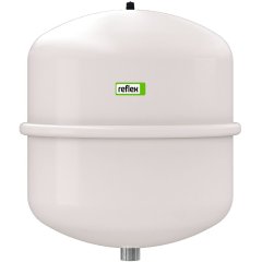 Мембранный бак Reflex N 8 для отопления вертикальный (цвет белый), 7202801