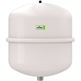 Мембранный бак Reflex N 8 для отопления вертикальный (цвет белый), 7202801