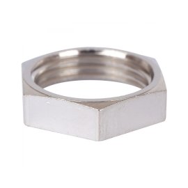 Контргайка STOUT никелированная 1/4, SFT-0060-000014