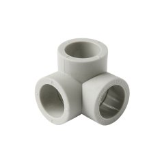 Тройник двухплоскостной Pro Aqua d=20 PP-R Серый