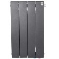 Радиатор биметаллический RIFAR SUPReMO VENTIL 500 SVR 4 секций нижнее правое подключение (Цвет АНТРАЦИТ), 4RS50.VR-4-AN