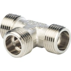 Тройник STOUT НН никелированный 3/4X3/4X3/4, SFT-0018-343434