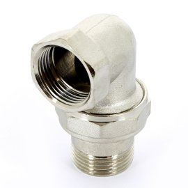 Уголок трехкомпонентный TIEMME с уплотнительным кольцом 2 х2, 1500543