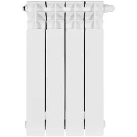 Радиатор биметаллический STOUT TITAN VENTIL 500 4 секции нижнее правое подключение, SRB-3320-050004