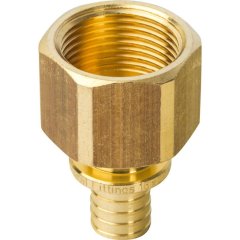 Переходник STOUT с внутренней резьбой 16xG 3/4 для труб из сшитого полиэтилена аксиальный