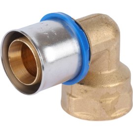 Угольник-переходник APE с внутренней резьбой 1 х32 для металлопластиковых труб прессовой, ARL3110400