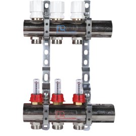 Коллектор в сборе с расходомерами LUXOR CD 477/3