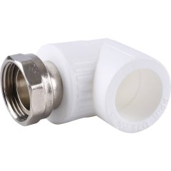 Угольник Kalde для полипропиленовых труб 25х3/4 , американка, 3222-tue-250c00