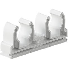 Опора двойная Pro Aqua d=32 PP-R Серая, PA18512G