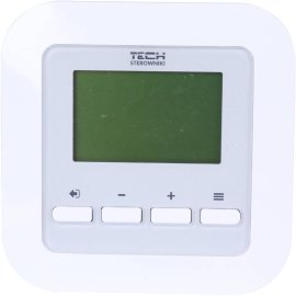 Комнатный регулятор беспроводной (белый) TECH, ST-295v2 b