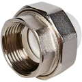 Муфта комбинированная Pro Aqua d=20-1/2 PP-R разъемная (американка) ВР Белая