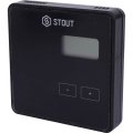 Беспроводной комнатный двухпозиционный регулятор STOUT ST-294v2, черный, STE-0101-029422