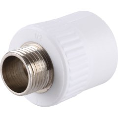 Муфта комбинированная Kalde наружняя резьба 25x1/2 для полипропиленовых труб под сварку