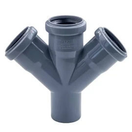 Крестовина одноплоскостная ВК ПП 50/50/50х45, серый,РТП