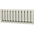 Радиатор биметаллический Global STYLE EXTRA 350 12 секций боковое подключение (белый RAL 9010), STE03501012