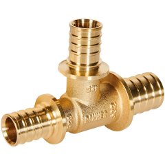 Тройник переходной ROMMER 32x25x25 для труб из сшитого полиэтилена аксиальный