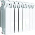 Радиатор биметаллический RIFAR MONOLIT VENTIL 350 MVL 4 секции нижнее левое подключение (белый RAL 9016), 3RM35.VL-4