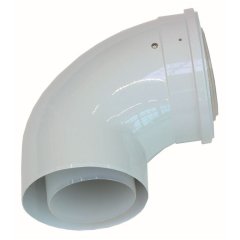Отвод Vaillant 87°, концентрический, 0020106380