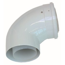 Отвод Vaillant 87°, концентрический, 0020106380