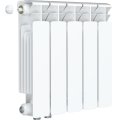 Радиатор биметаллический RIFAR BASE VENTIL 350 5 секции BVRL нижнее правое подключение (белый RAL 9016), 1RB35.VС-5