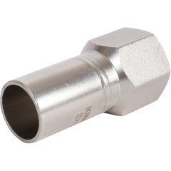 Вставка переходная НПр-ВР ROMMER 22х1/2 из нержавеющей стали прессовой, RSS-0023-002212