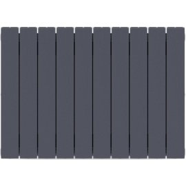 Радиатор биметаллический RIFAR SUPReMO 500 10 секций боковое подключение (ТИТАН), 4RS50-10-TI