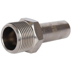 Вставка переходная НПр-НР ROMMER 18х3/4 из нержавеющей стали прессовой