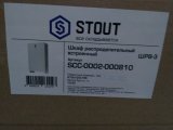 Уцененный товар (замятие ножки  (БОЙ СКЛАДА)): Шкаф распределительный встроенный STOUT 8-10 выходов (ШРВ-3) 670х125х746