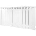 Радиатор биметаллический Global STYLE EXTRA 500 14 секций боковое подключение (белый RAL 9010), STE05001014
