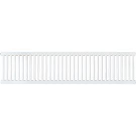 Трубчатый стальной радиатор КЗТО РС 1-500-34 секции 1/2 боковое подключение RAL9010, РС15003412RAL9010