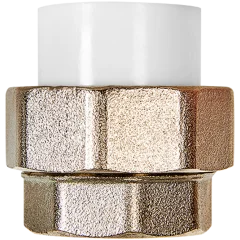 Муфта комбинированная Pro Aqua d=20-3/4 PP-R разъемная (американка) ВР Белая